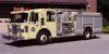 Photo of Superior serial SE 1219, a 1991 Pierce Dash pumper of the Calgary Fire Department in Alberta.