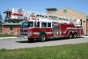 Photo of Superior serial SE 1238, a 1992 Pierce Arrow platform of the Whitby Fire Department in Ontario.