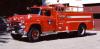 Photo of Thibault serial C58-1019, a 1958 GMC pumper of the Fruitvale Fire Department in British Columbia.