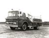 Thibault delivery photo of serial 11629, a 1961 Chevrolet pumper of the Exeter & Area Fire Department in Ontario.