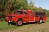 Thibault delivery photo of serial 14634, a 1964 Dodge pumper of the Oro Township Fire Department in Ontario.