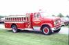 Photo of Thibault serial T67-187, a 1967 GMC pumper of the Niagara on the Lake Fire Department in Ontario.