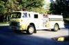 Photo of Thibault serial T81-106, a 1981 International pumper of the Ontario Fire College.