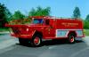 Photo of Thibault serial T69-113, a 1969 Dodge mini pumper of the West Bridgewater Fire Department in Massachusetts.