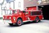 Photo of Thibault serial T70-137, a 1970 Ford pumper of the Halton Hills Fire Department in Ontario.