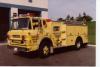 Photo of Thibault serial T72-126, a 1972 GMC pumper of the Markham Fire Department in Ontario.