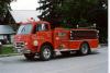 Photo of Thibault serial 392619, a 1959 International pumper of the Sturgeon Falls Fire Department in Ontario.