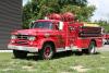 Photo of Thibault serial 12659, a 1959 Fargo pumper of the Chatham Township Fire Department in Ontario.
