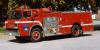 Photo of Thibault serial T75-185, a 1975 Ford pumper of the Sturgeon Falls Fire Department in Ontario.