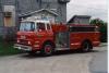 Photo of a 1975 GMC Thibault pumper of the Beachburg Fire Department in Ontario.