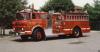 Photo of Thibault serial T76-113, a 1976 GMC pumper of the Ancaster Fire Department in Ontario.