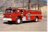 Photo of Thibault serial T76-134, a 1976 Ford pumper of the Cominco Ltd. Fire Department in British Columbia.