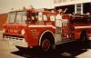 Photo of Thibault serial T76-173, a 1976 Ford pumper of the Aurora Fire Department in Ontario.