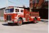 Photo of Thibault serial T76-184, a 1976 White RX42T pumper of the Saint John Fire Department in New Brunswick.