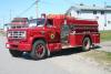 Photo of Thibault serial T77-124, a 1977 GMC pumper of the West Nipissing Fire Department in Ontario.