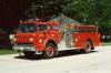 Photo of Thibault serial T78-121, a 1978 Ford pumper of the Saugeen Shores Fire Department in Ontario.