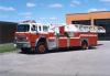 Photo of Thibault serial T81-116, a 1981 International aerial of the Toronto Fire Department in Ontario.