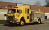 Photo of a 1980 International Thibault pumper of the Ajax Fire Department in Ontario.