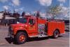 Photo of Thibault serial T79-142, a 1980 International pumper of the Stelco Inc. Fire Department in Ontario.