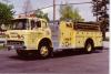 Photo of Thibault serial T81-121, a 1981 Ford pumper of the Lincoln Fire Department in Ontario.