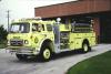 Photo of Thibault serial T81-115, a 1981 International pumper of the Collingwood Fire Department in Ontario.