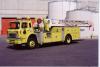 Photo of a 1981 International Thibault aerial of the Calgary Fire Department in Alberta.