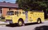 Photo of Thibault serial T83-163, a 1984 Ford pumper of the Blyth & District Fire Department in Ontario.