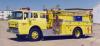 Photo of Thibault serial T84-109, a 1984 Ford pumper of the CFB Moose Jaw Fire Department in Saskatchewan.