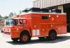 Photo of a 1984 Ford Thibault walk-in rescue of the Athens Fire Department in Texas.