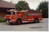 Photo of Thibault serial T84-138, a 1984 Ford pumper of the Ancaster Fire Department in Ontario.