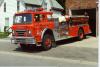 Photo of Thibault serial T85-110, a 1985 International pumper of the Stoney Creek Fire Department in Ontario.