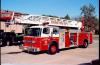 Photo of a 1985 Duplex Thibault quint of the Athens Fire Department in Texas.