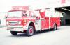 Photo of a 1986 International Thibault aerial of the Ottawa Fire Department in Ontario.