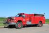 Photo of Thibault serial T87-106, a 1987 Ford pumper of the Davidson Fire Department in Saskatchewan.