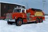 Photo of Thibault serial T87-137, a 1987 International tanker of the Cumberland Township Fire Department in Ontario.
