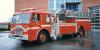 Photo of a 1988 Kenworth Thibault aerial of the York Fire Department in Ontario.