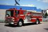 Photo of Thibault serial T88-148, a 1988 Mack pumper of the Prescott Fire Department in Ontario.