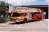 Photo of Thibault serial T89-111, a 1989 Spartan platform of the Niagara Falls Fire Department in Ontario.