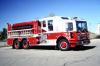 Photo of Thibault serial T89-116, a 1989 1985 Mack MR686P tanker of the Kitchener Fire Department in Ontario.