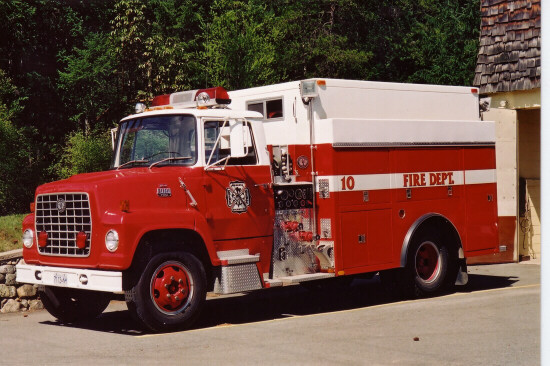 Photo of a 1979 Ford Anderson rescue of the Nanoose Bay Fire Department in British Columbia.