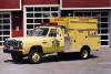 Photo of Anderson serial MS-2.5-28, a 1980 Dodge mini-pumper of the Whistler Fire Department in British Columbia.