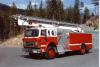 Photo of Anderson serial MS-1050-37, a 1982 International pumper of the Pemberton Fire Department in British Columbia.