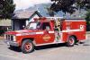 Photo of Anderson serial IS-2.5-74, a 1985 GMC mini-pumper of the Tofino Fire Department in British Columbia.