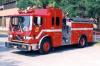 Photo of Anderson serial CS-1250-86, a 1986 Mack pumper of the Mississauga Fire Department in Ontario.
