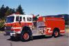 Photo of Anderson serial MS-1050-105, a 1987 International pumper of the Central Saanich Fire Department in British Columbia.