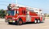 Photo of Anderson serial CS-1250-106, a 1987 Mack Bronto platform of the Mississauga Fire Department in Ontario.