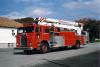 Photo of Anderson serial CS-7000-129, a 1988 Freightliner Bronto platform of the Sudbury Fire Department in Ontario.