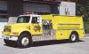 Photo of a 1990 International Anderson pumper tanker of the Surrey Fire Department in British Columbia.