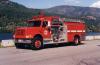 Photo of Anderson serial IS-1050-195, a 1991 International pumper of Celgar Pulp & Paper in British Columbia.