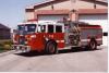 Photo of Anderson serial 91067JEMF92002375, a 1992 Duplex pumper of the Hamilton Fire Department in Ontario.